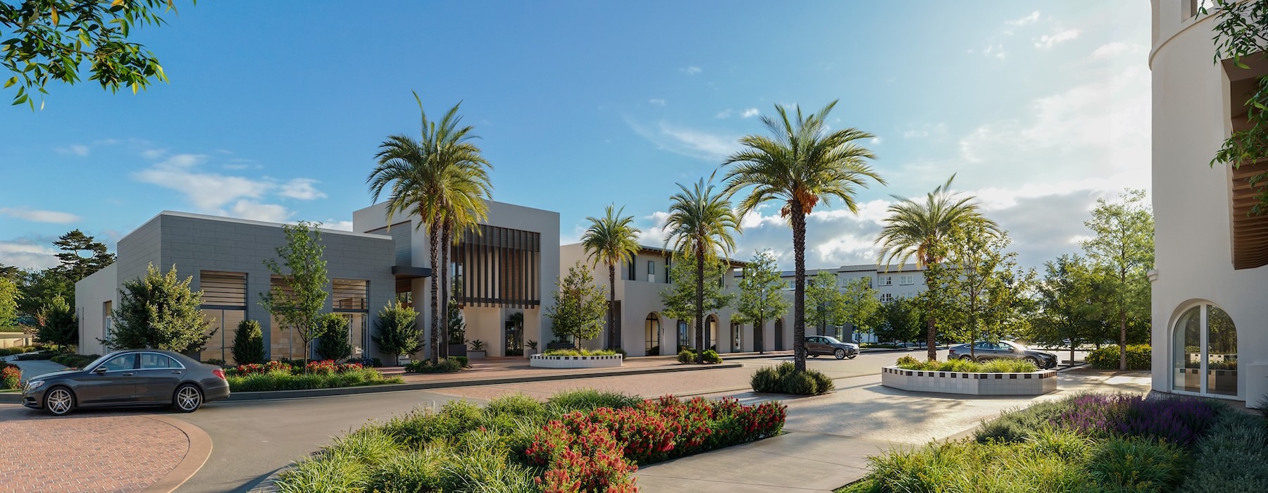 the exterior of a building